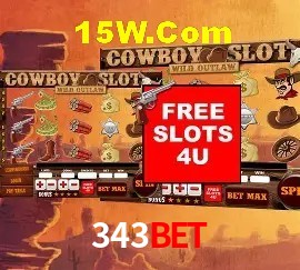 Slots com jackpots e giros grátis na 343BET